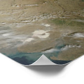 A thick bank of low clouds poster (Ecke)