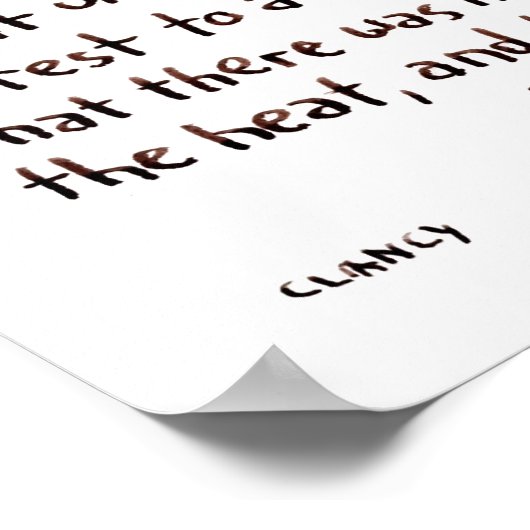 A Thought poster (Ecke)