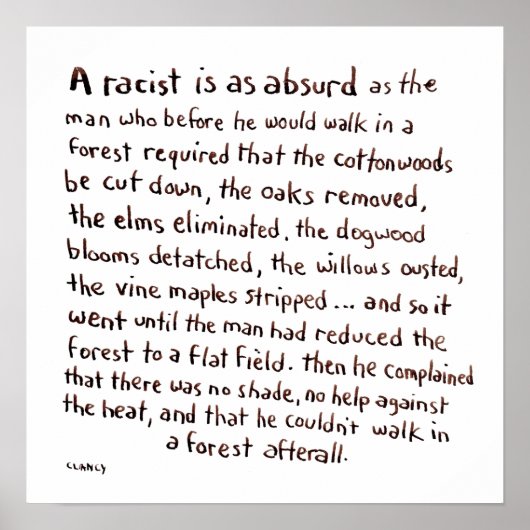 A Thought poster (Vorne)