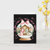 A Thrill Of Hope The Weary World Rejoices O Holy C Karte (Gelbe Blume)