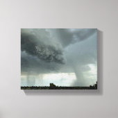 a thundercloud in the Arizona desert Leinwanddruck (Vorderseite)