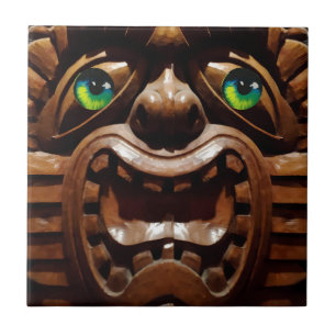 A Tiki Terraced - Ken Gage Art Fliese