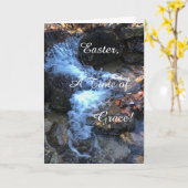 A Time of Grace, Easter Folded Greeting Card Karte (Gelbe Blume)