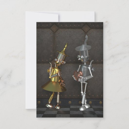 A tin Valentine Dankeskarte (Vorderseite)