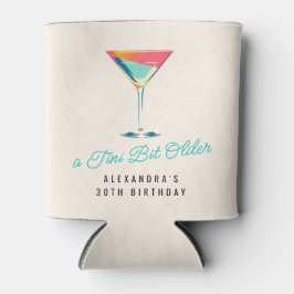 A Tini Bit Ältere Martini Thema Retro 30. Geburtst Dosenkühler
