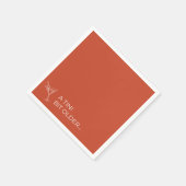A TINI BIT ÄLTERER SERVIETTE (Ecke)
