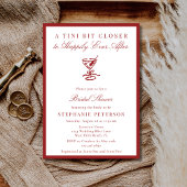 A Tini Bit Closer Old Money Martini Bridal Shower Einladung