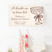 A Tini Bit Coquette Espresso Martini Bachelorette Banner (Insitu)