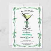 A Tini Bit Older 21st Birthday Party Einladung (Vorderseite)