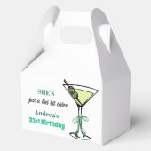 A Tini Bit Older 21st Birthday Party Geschenkschachtel (Vorderseite)