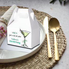 A Tini Bit Older 21st Birthday Party Geschenkschachtel