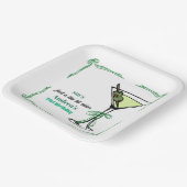 A Tini Bit Older 21st Birthday Party Pappteller (Gewinkelt)