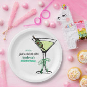 A Tini Bit Older 21st Birthday Party Pappteller (Party)