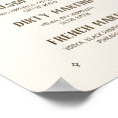 A Tini Bit Older Espresso Martini Bar Poster (Ecke)