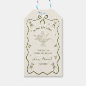 A Tini Bit Older Espresso Martini Birthday Thanks Geschenkanhänger (Vorderseite)