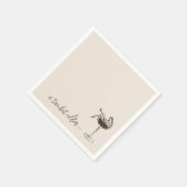 A Tini Bit Older Espresso Martini Geburtstag Serviette (Ecke)