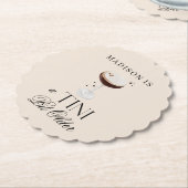 a Tini Bit Older Espresso Martini Geburtstag Untersetzer (angewinkelt)