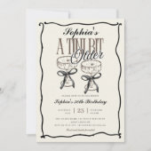 A Tini Bit Older Espresso Martini Quirky Geburtsta Einladung (Vorderseite)