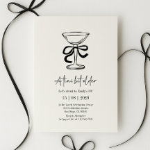 A tini bit older, Hand drawn birthday invitation