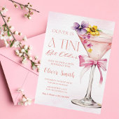 A Tini Bit Older Martini 30th Birthday Party Einladung