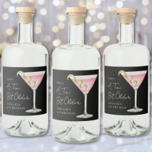 A Tini Bit Older Martini Birthday