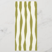 A Tini Bit Older Martini Birthday Party Menu Menükarte (Rückseite)