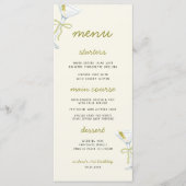 A Tini Bit Older Martini Birthday Party Menu Menükarte (Vorderseite)