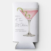 A Tini Bit Older Martini Birthday Selters Dosenkühler (Rückseite)