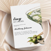 A Tini Bit Older Martini Geburtstag Einladung