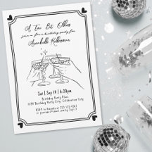 A Tini Bit Older Martini Geburtstagsparty