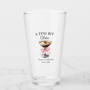A Tini Bit Older Martini Geburtstagsparty Glas