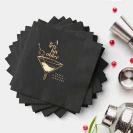 A Tini Bit Older Martini Geburtstagsparty Napkins Servietten Mit Folie
