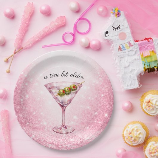 A Tini Bit Older Women’s Birthday Party  Pappteller (Party)