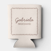 A Tini Bit Verlobt Espresso Martini Bachelorette Dosenkühler (Rückseite)