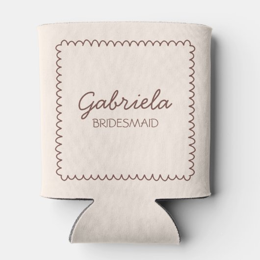 A Tini Bit Verlobt Espresso Martini Bachelorette Dosenkühler (Rückseite)