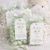 A Tini One Baby Shower Thank You Geschenkanhänger