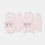 A Tini One Espresso Martini Pink Bow Baby Shower Geschenkschachtel (Ungefaltet)