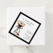 A Tini One Is on the Way Baby Shower Geschenkanhänger (Beispiel)