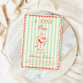 A Tini One Martini Babydusche Einladung