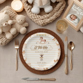 A Tini One On The Way Espresso Martini Baby Shower Pappteller