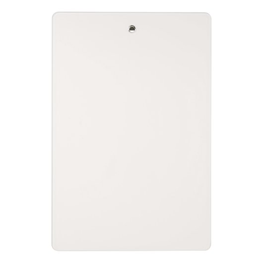 A to Z Alphabet mit Bildern Kinder Mini Klemmbrett (Rückseite)