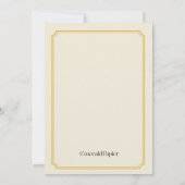 A Toast to Love Engagement Party Invitation Einladung (Rückseite)