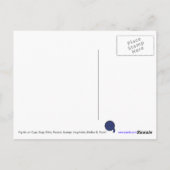 A* Toon Kitty Siblons Visitenkarte Postkarte (Rückseite)