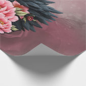 A touch of rose and swan's glow. geschenkpapier (Ecke)