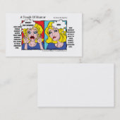 "A Touch Spaß" Massage Therapy Business Cards Visitenkarte (Vorne/Hinten)