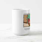 "A Touch Spaß" Time Space Continuum Comic Kaffeetasse (Mittel)