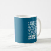 A Train Engineer And 3 Idiots Funny Joke Kaffeetasse (VorderseiteRechts)