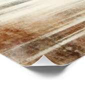 A Tree In The Mist Old Photo Graphic Design Poster (Ecke)