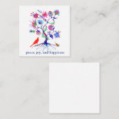 A tree of life begleitkarte (Vorne/Hinten)