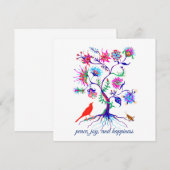 A tree of life einladung (Vorne/Hinten)